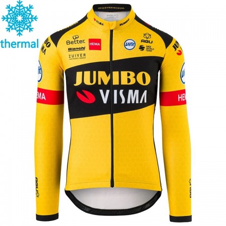 Maglia 2020 Team Jumbo-Visma Winter Invernale N001
